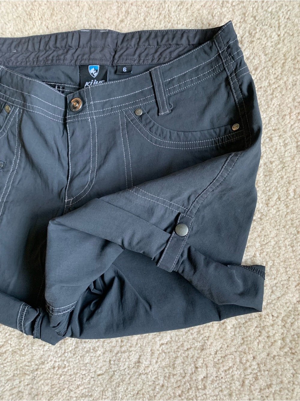 Kuhl Kliffside Air Roll Up Shorts- flaw